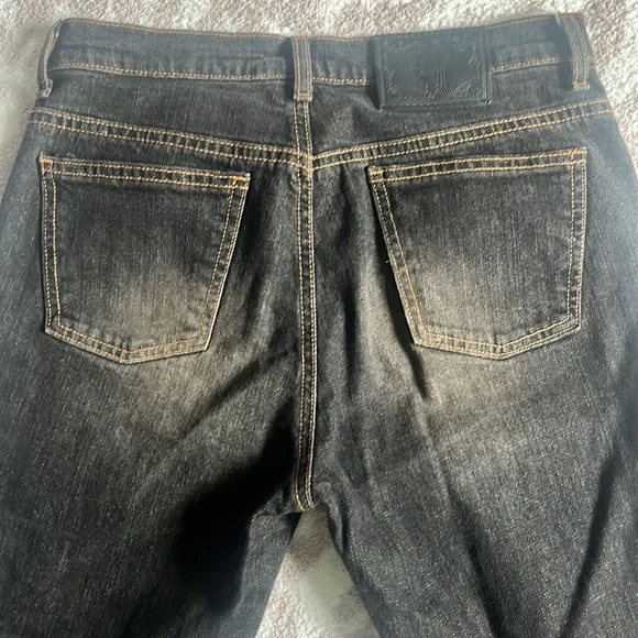 Anna Sui Studded Embellished Bootcut Jeans - Picture 7 of 8